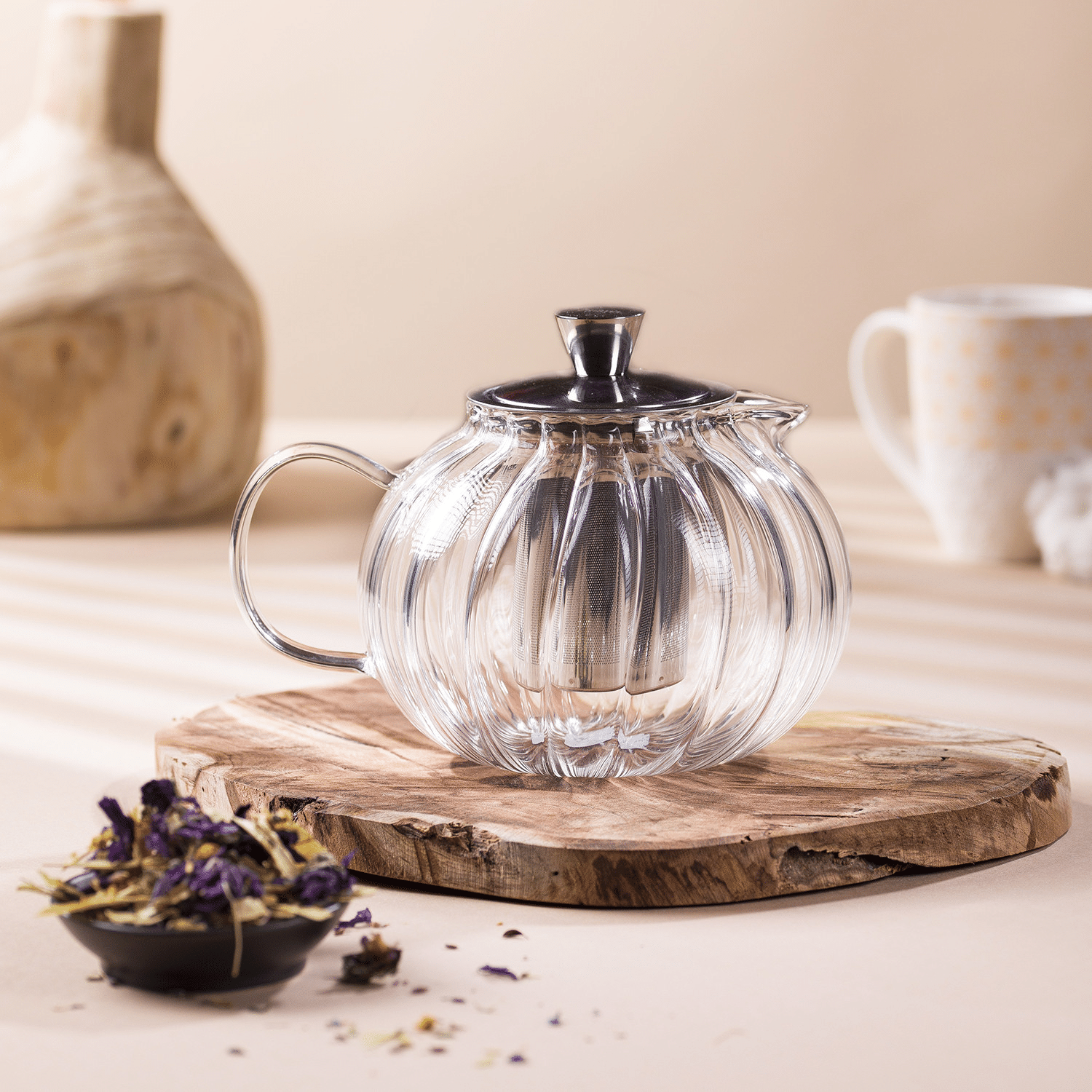 Théière en verre Gyokuro 0,8L CRISTEL – Image 4