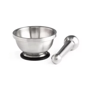 Mortier avec pilon en inox MASTRAD