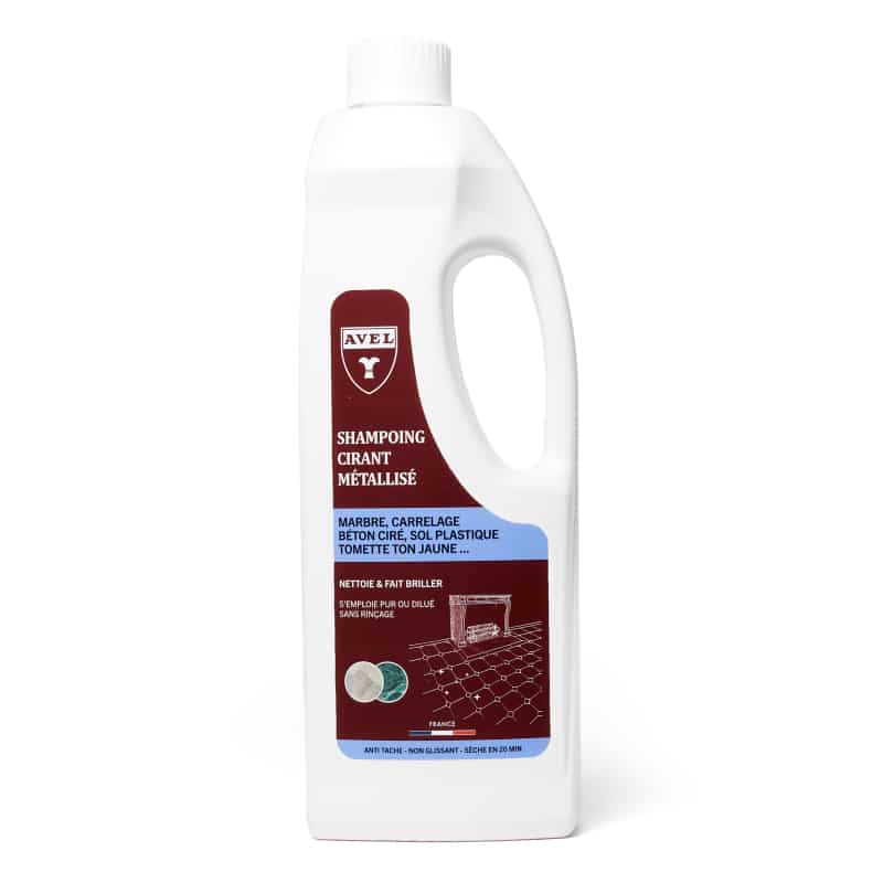 Shampoing cirant metalisé Carrelages 1L AVEL
