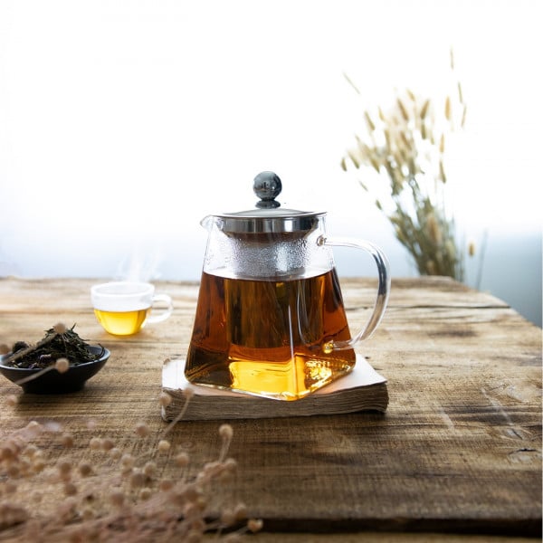 Théière en verre Rooibos 1,2L CRISTEL – Image 4