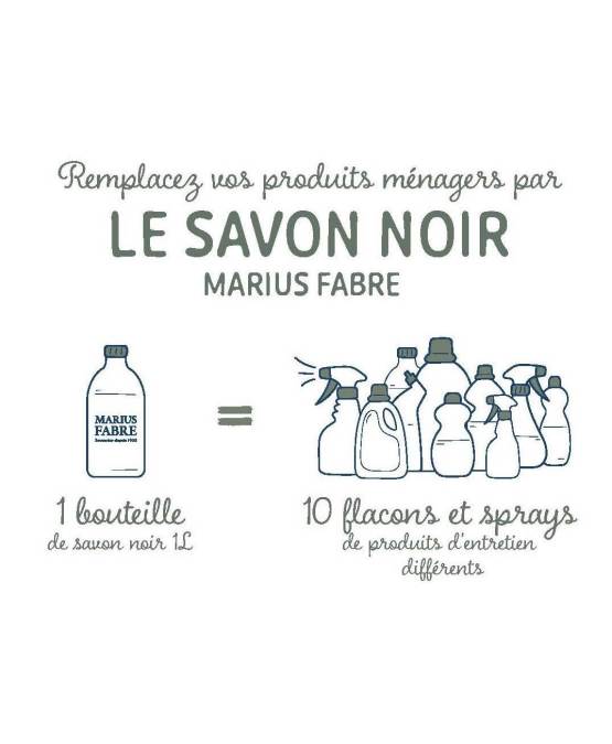 Savon noir liquide à l'huile d'olive MARIUS FABRE – Image 2