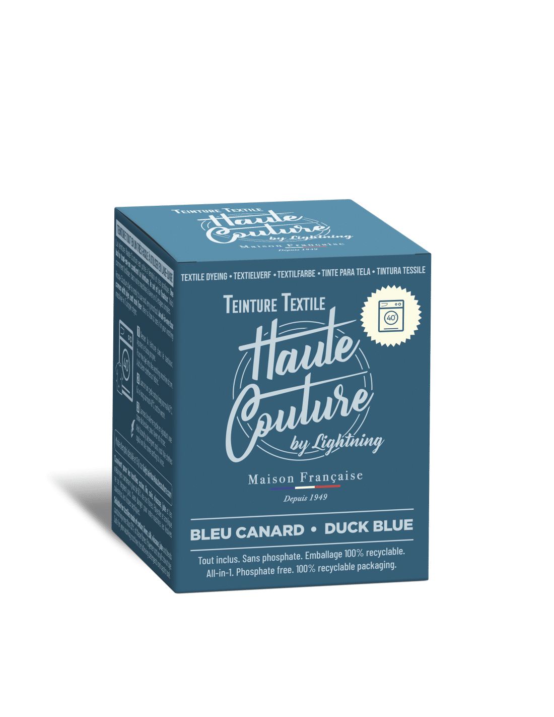 Teinture textile - Bleu canard 350g HAUTE COUTURE
