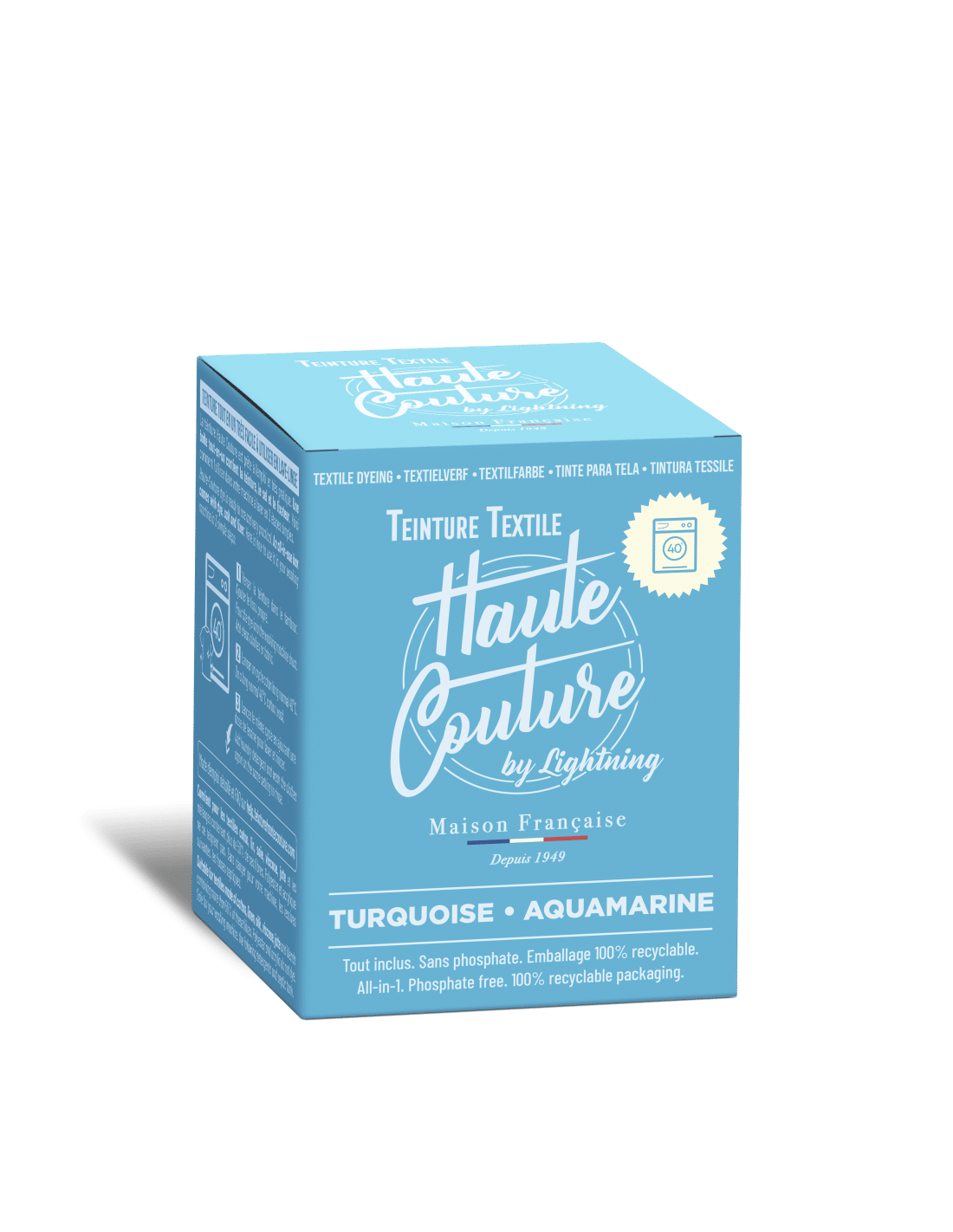 Teinture textile - Turquoise 350g HAUTE COUTURE