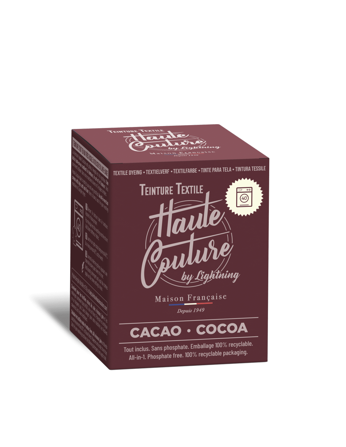 Teinture textile - Cacao 350g HAUTE COUTURE