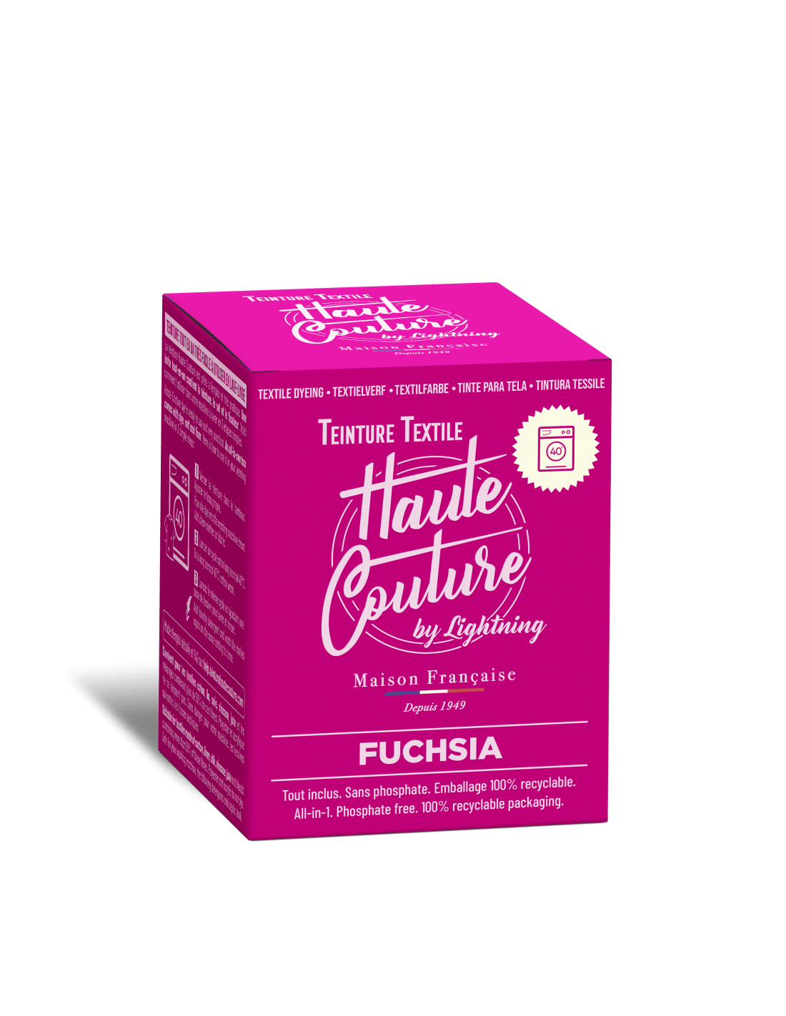 Teinture textile - Fuchsia 350g HAUTE COUTURE