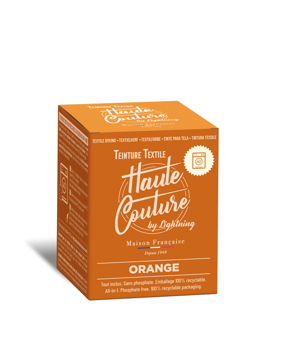 Teinture textile - Orange 350g HAUTE COUTURE