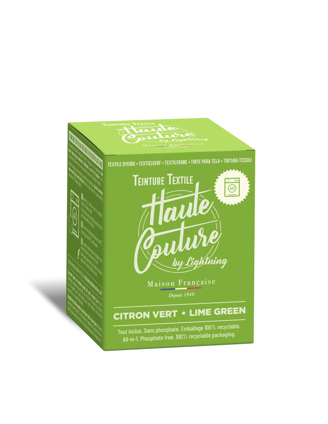 Teinture textile - Citron vert 350g HAUTE COUTURE