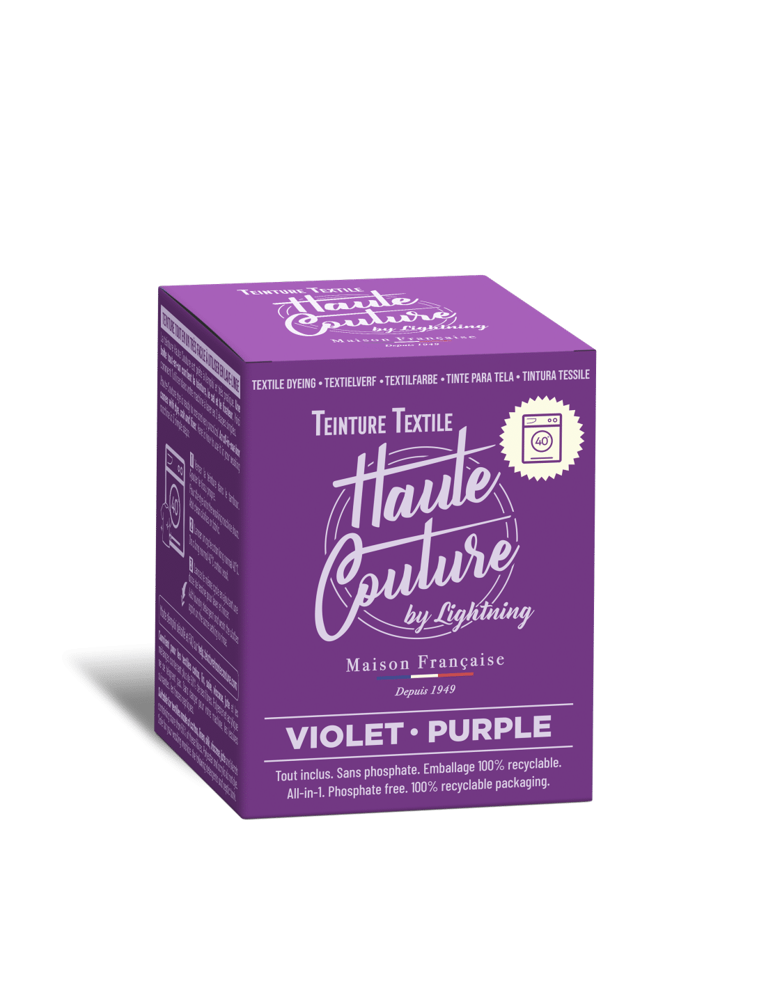 Teinture textile - Violet 350g HAUTE COUTURE