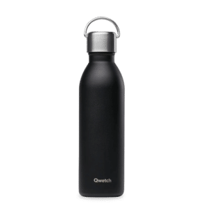 Bouteille isotherme Active 600ml QWETCH - Noir