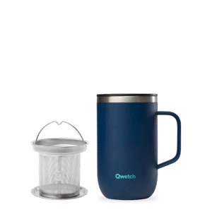 Tisanière isotherme 470ml QWETCH - Bleu nuit