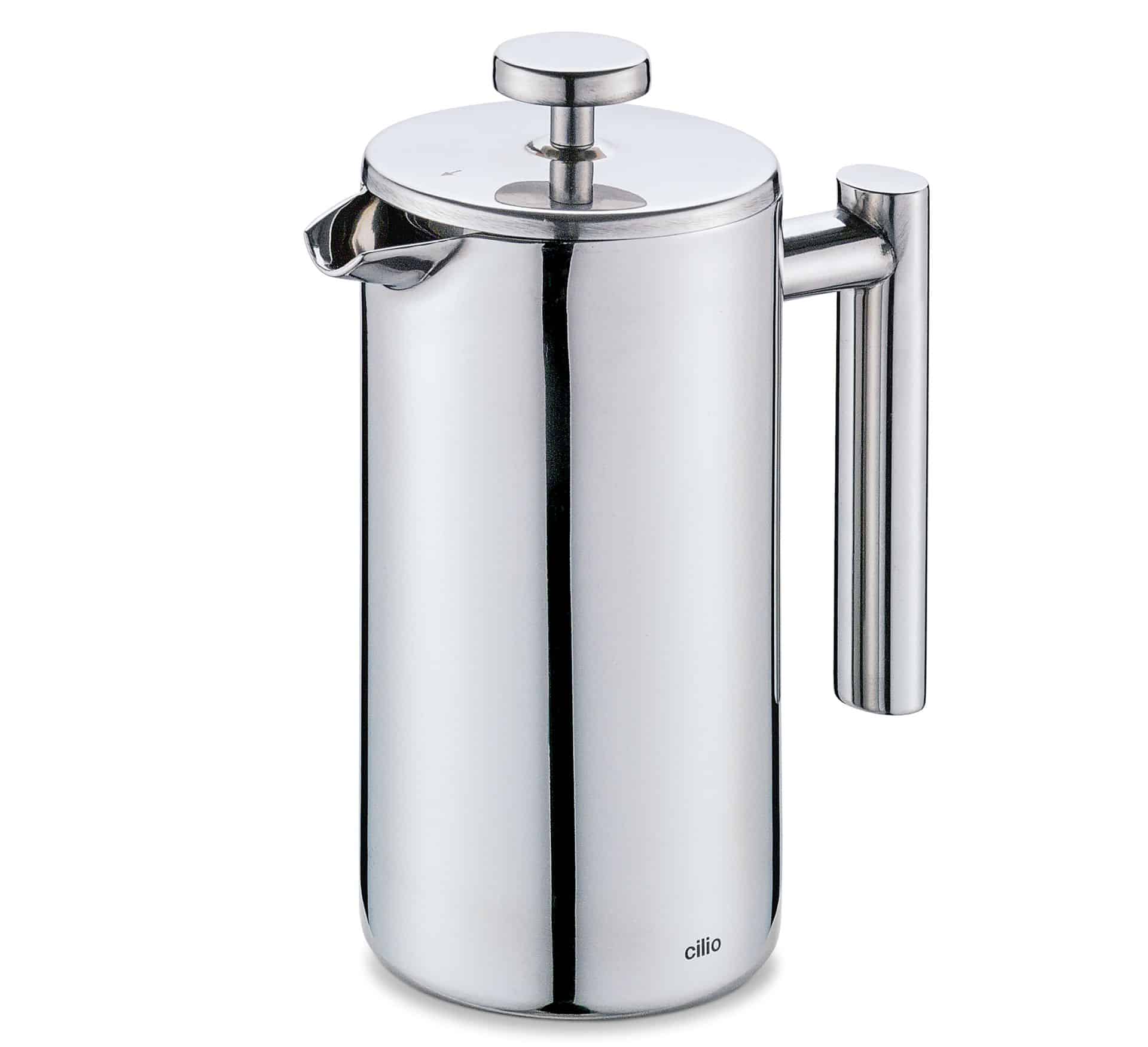 Cafetière à piston double paroi Inox - Sara CILIO